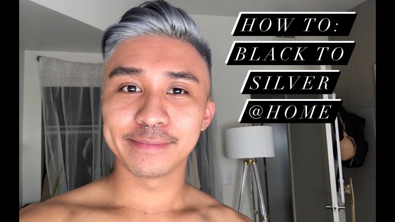 How To: Black to Silver/Grey Hair  *Brad Mondo don't look* 💁🏼‍♀️😅