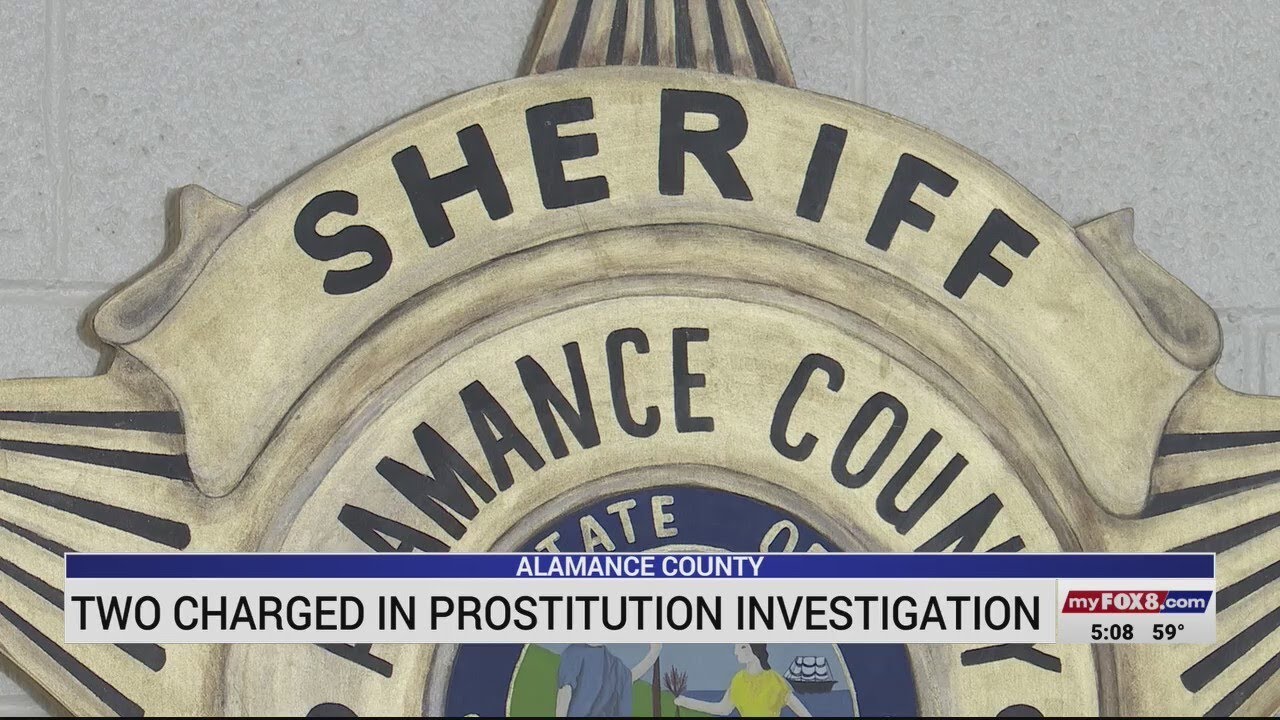 2 charged in Alamance County prostitution investigation