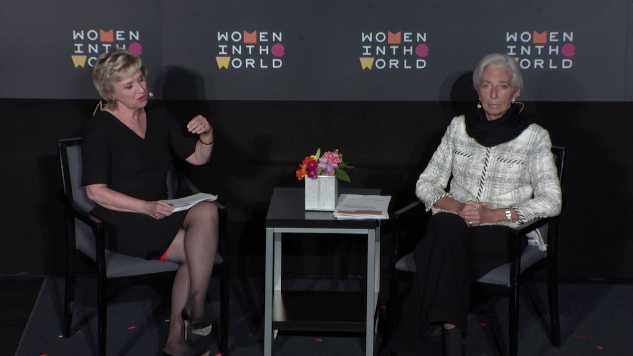 Christine Lagarde in conversation with Tina Brown