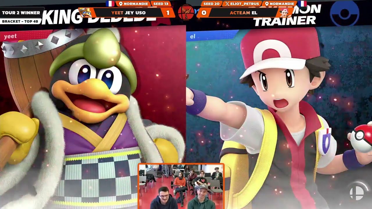 GHALE ( King Dedede ) vs El ( Pokemon trainer ) - Smash Caenpus S4 #2
