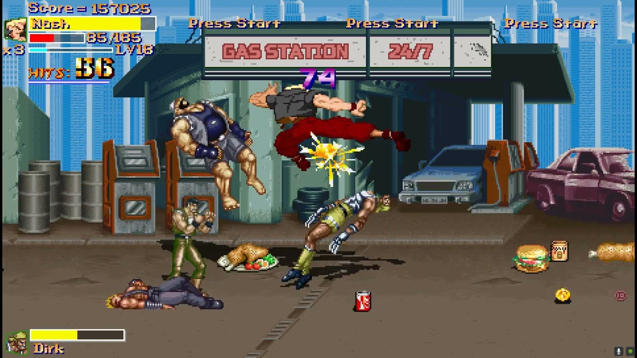 Final Fight Lns Ultimate V04 Nash 1cc