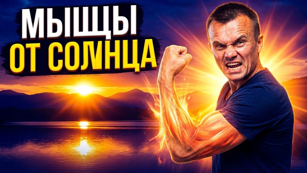 Секрет мая, как солнечная энергия усиливает мышцы человека 