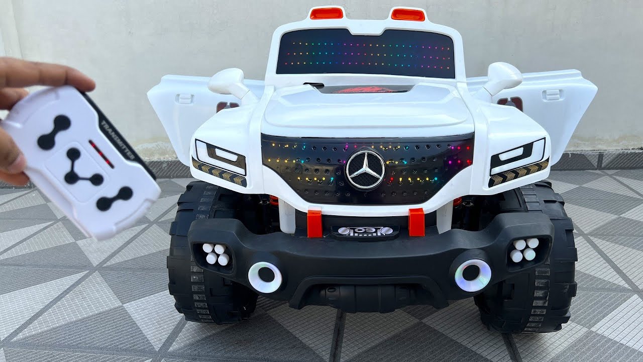 Big Size 4x4 RC Car Unboxing & Testing | 2.4Ghz Remote Control Ride on 4x4 Car | Shamshad Maker🔥🔥
