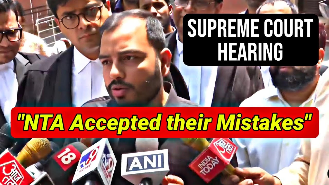 NTA EXPOSED on 1st Day ?? Supreme Court Hearing - आज क्या हुआ? Detailed Explanation !!