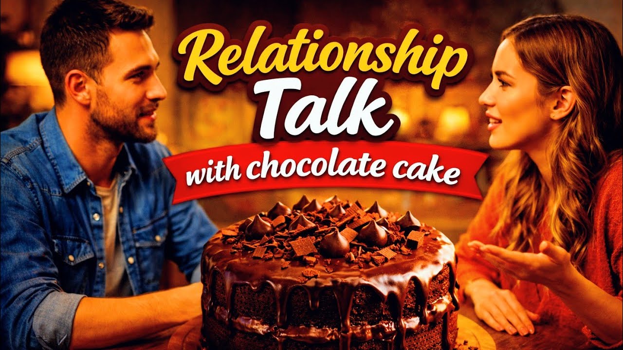 Relationship Talk with chocolate cake