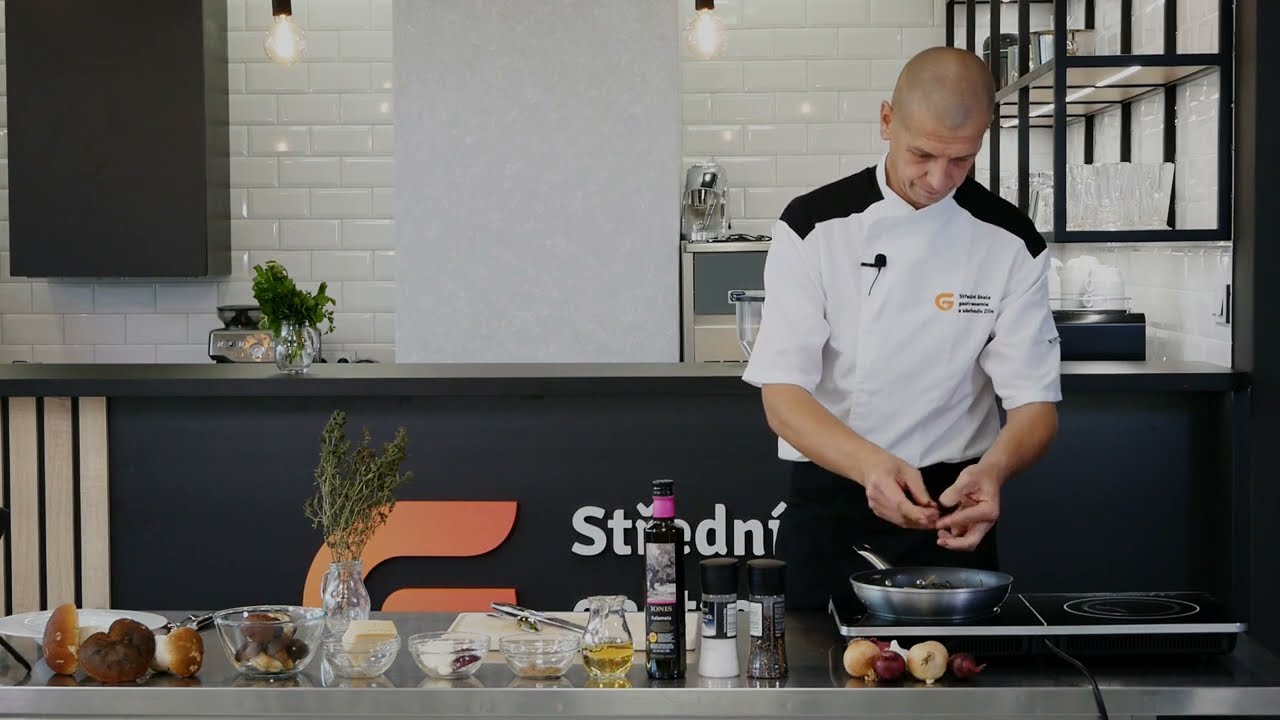 Gastro ve varu ( 1.díl houbový salát )