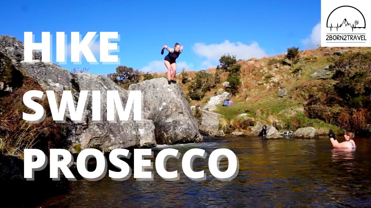 Hiking and Wild Swimming on DARTMOOR || Winter FUN in the SUN