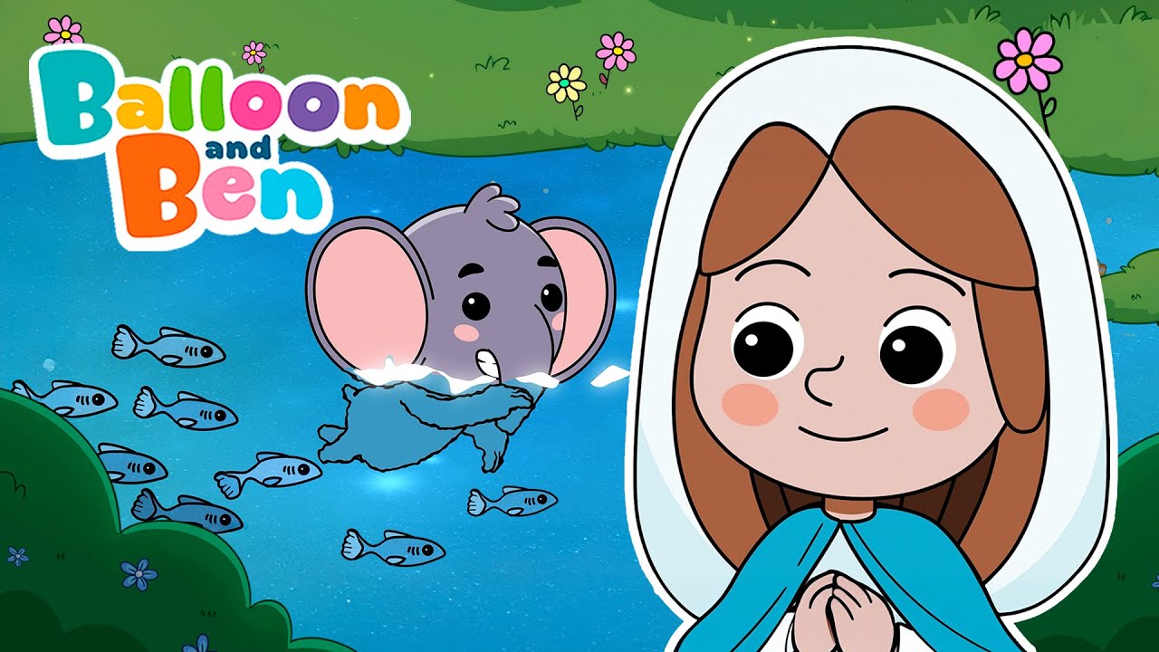 Los Peces en el Río ✨🎄 Villancico de Navidad – Balloon y Ben – Lyric Video