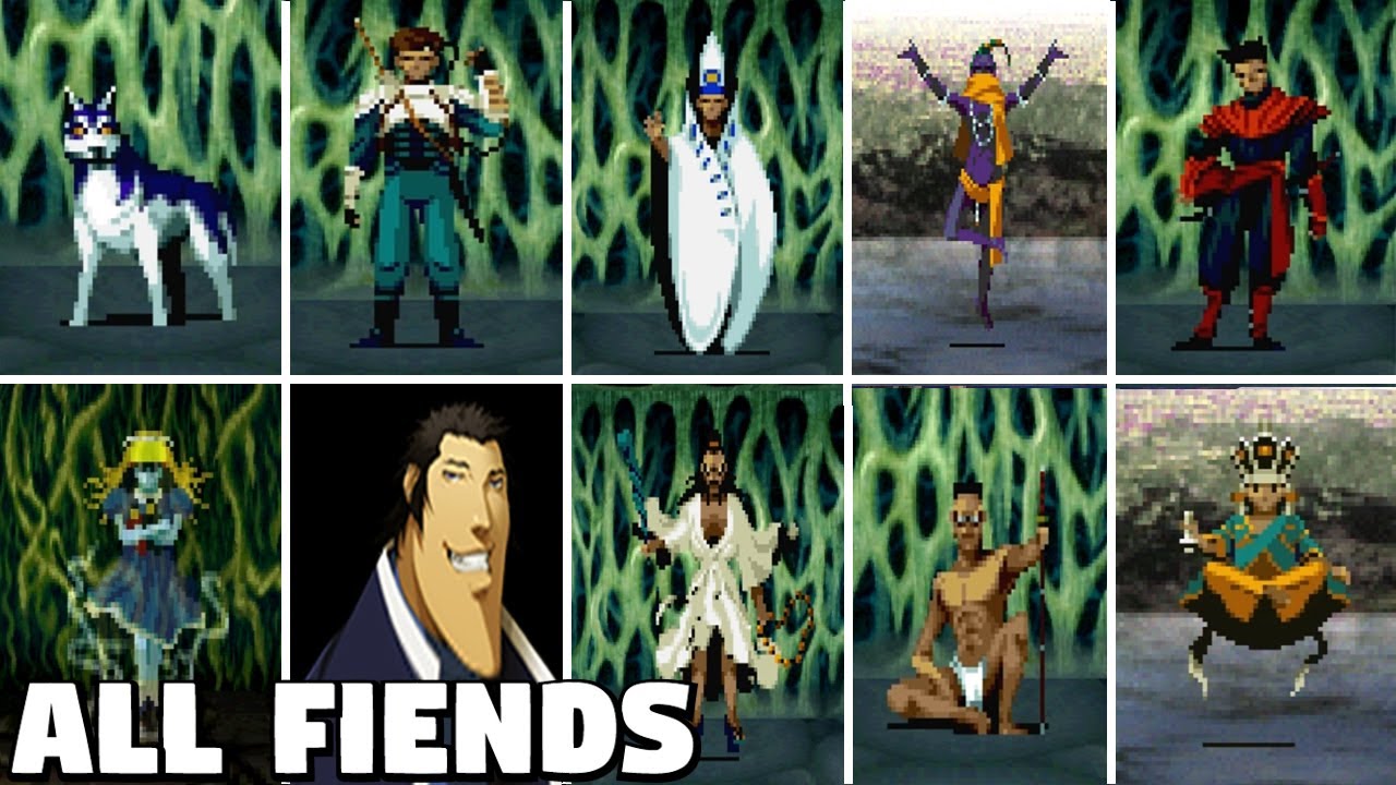 ALL Fiends - Shin Megami Tensei if...