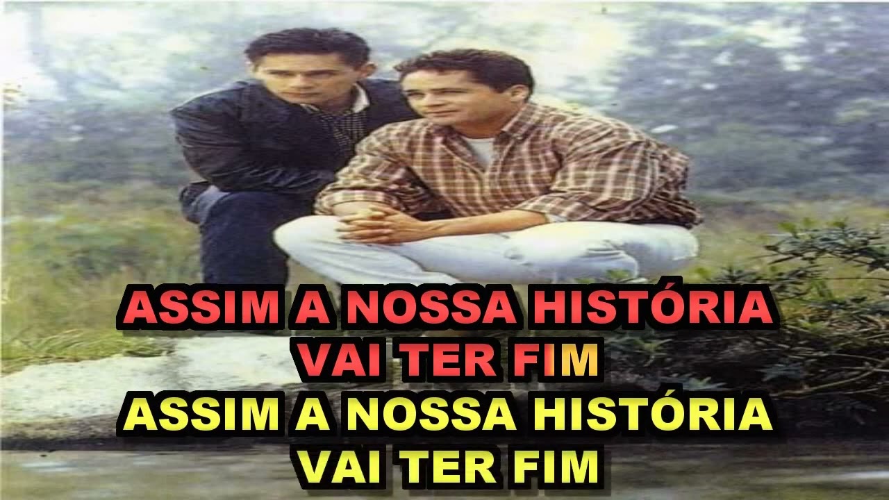 Uma História Sem Fim - Leandro & Leonardo ( Karaoke) Ano: 1993