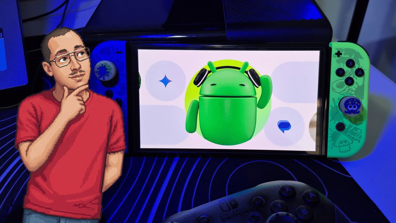 Instalei Android no meu Switch, mas funcionou?