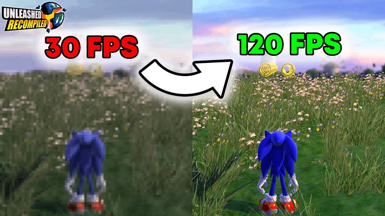 Con este TRUCO duplicaras tus FPS en SONIC UNLEASHED...