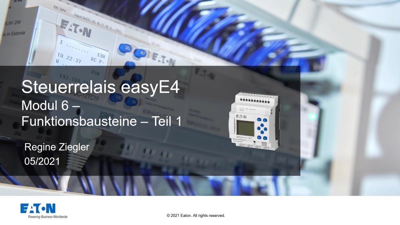 Eaton easyE4: Funktionsbausteine 1