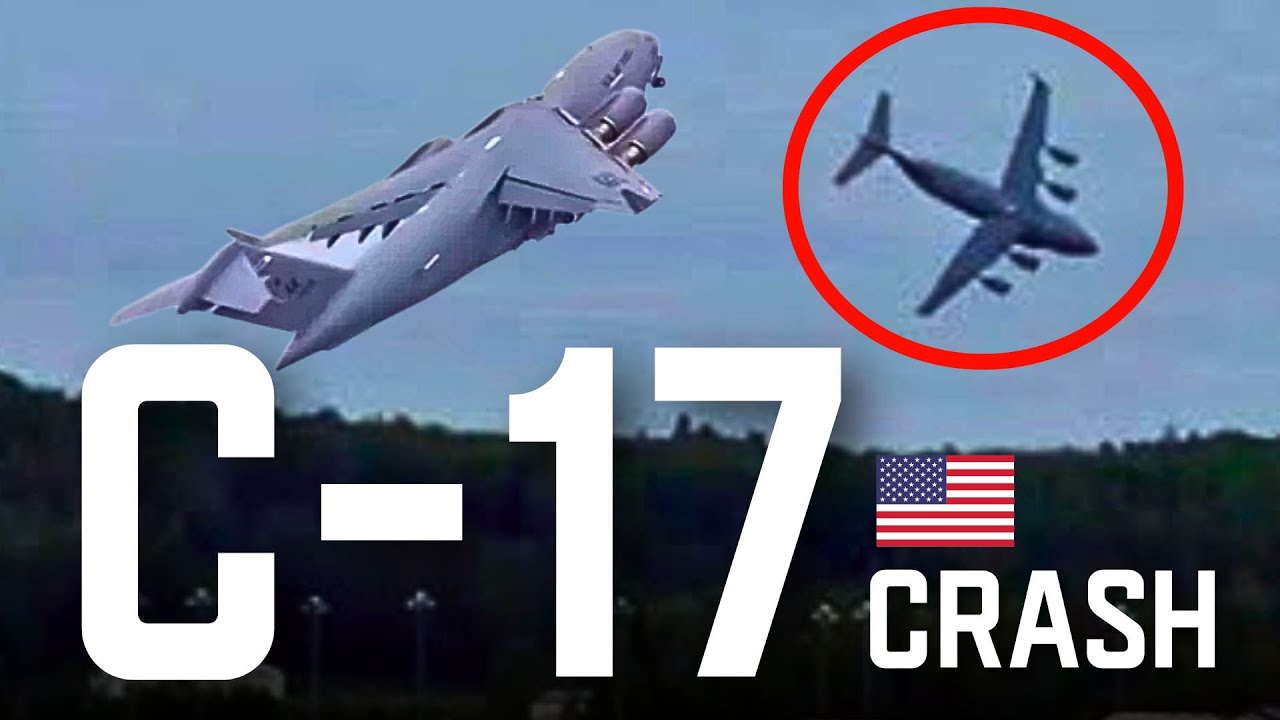 CRASH D'UN C-17 AUX USA !