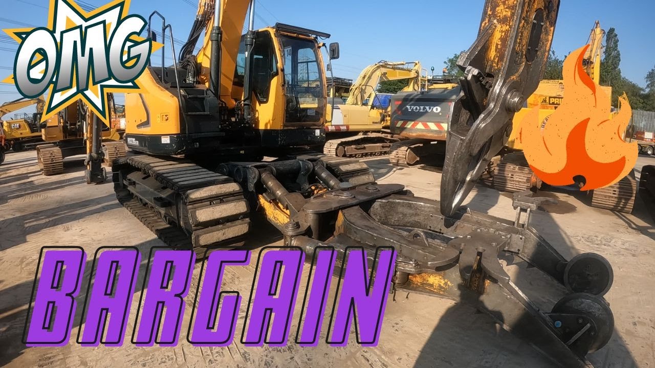 BARGAIN EXCAVATORS AT EURO AUCTION !
