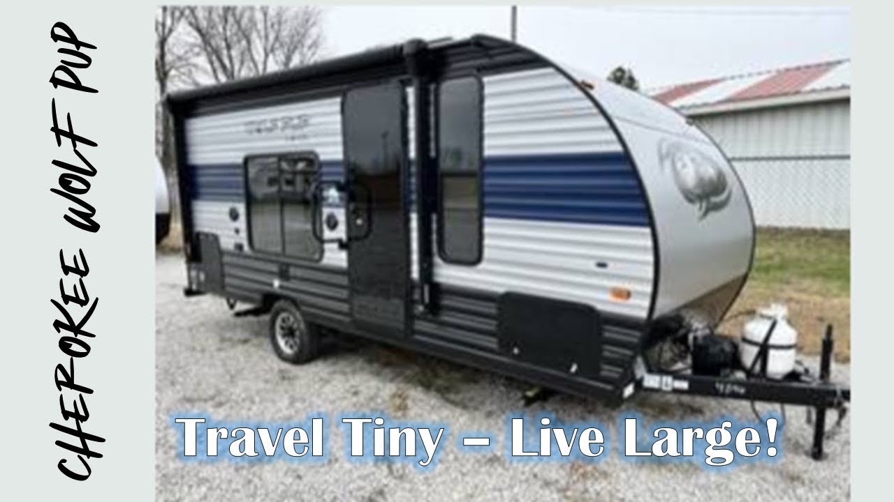Travel Tiny-Live Large! 2022 Cherokee Wolf Pup 16FQ