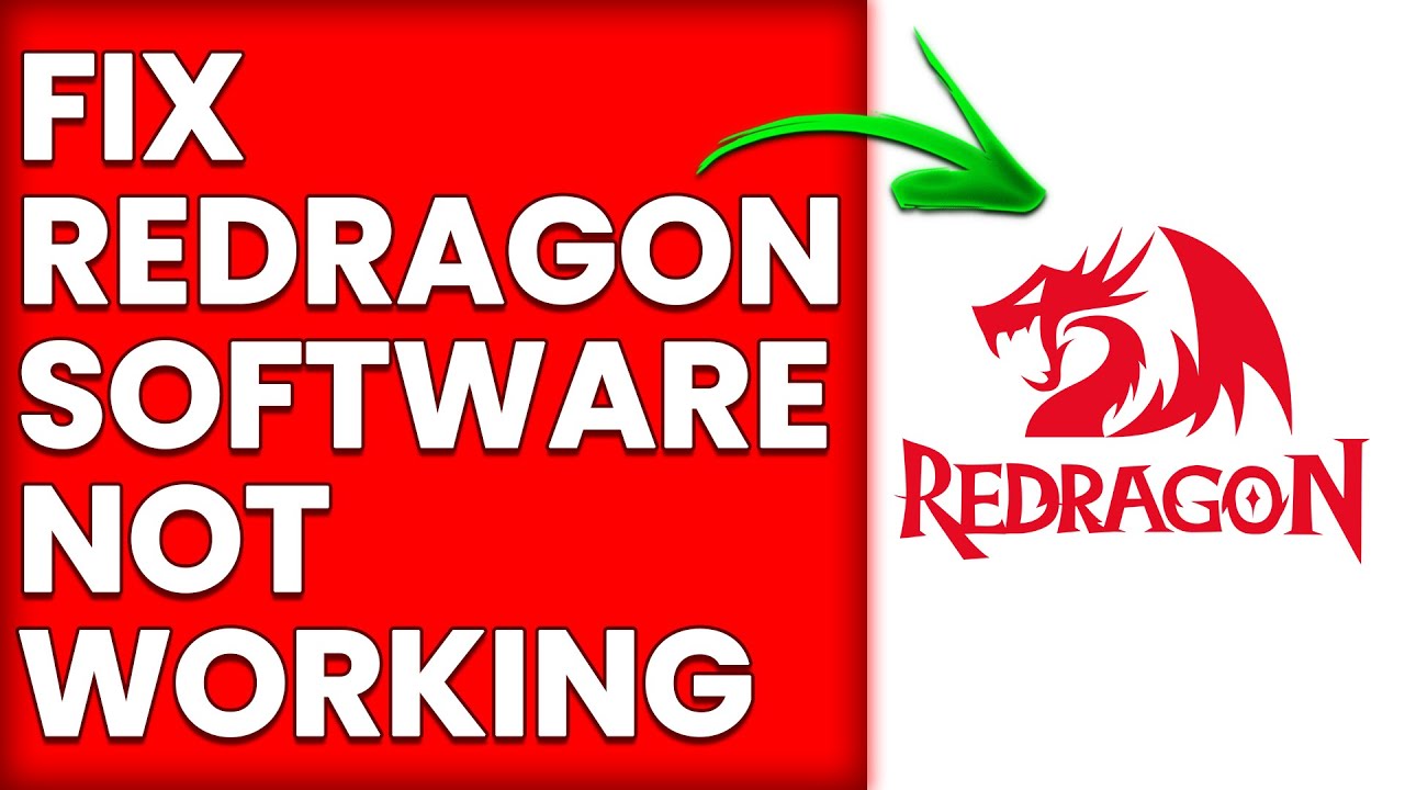 How To Fix Redragon Software Not Working (How Troubleshoot Redragon Software That Won't Work)
