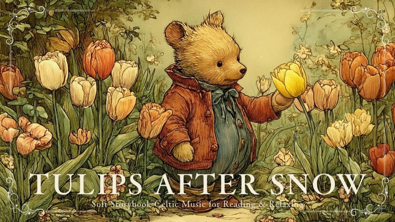[Celtic Music] Tulips After Snow 🌷│Gentle Storybook Fantasy Music for Calm & Daydreaming