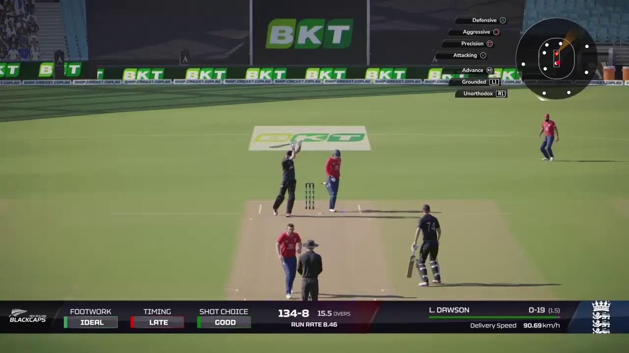 ICC Mens T20 World Cup26 NZ  VS ENG  1st  innings #cricket26 Hardest Mode
