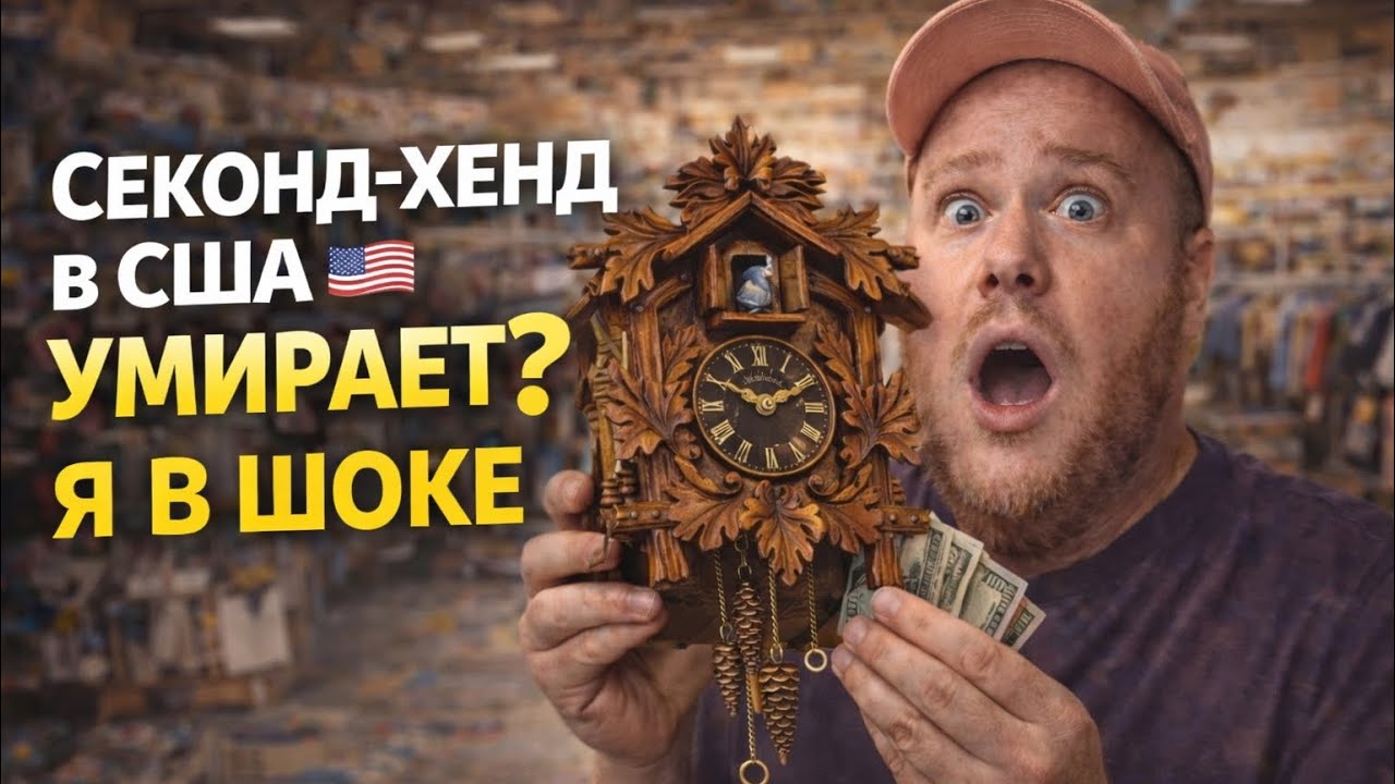 Секонд-хенд в США умирает? Эти находки меня удивили