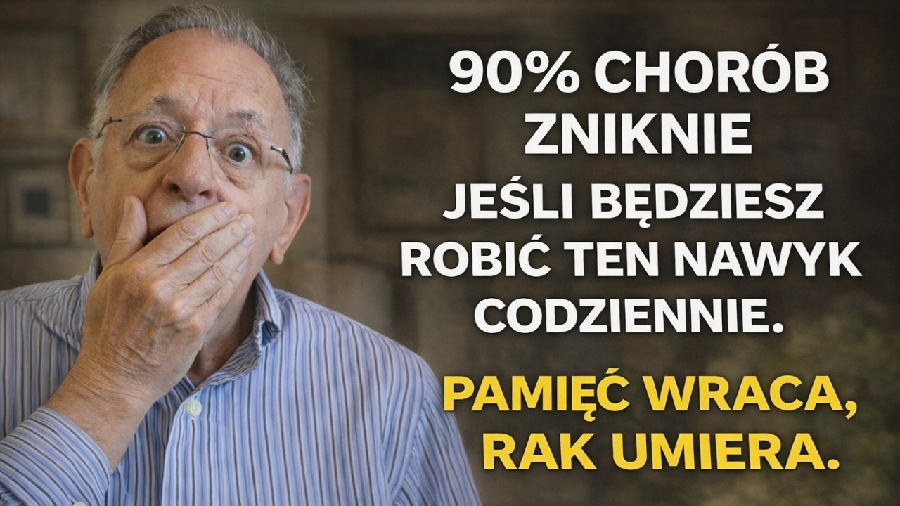 Nawyk nr 1, który wzmacnia pamięć, zapobiega nowotworom i utrzymuje tętnice w czystości