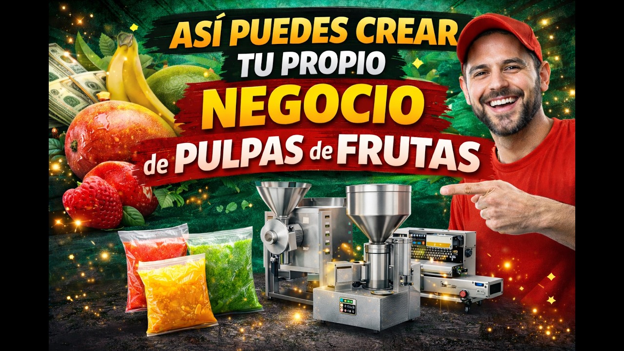 ⭐️COMO TENER UNA EMPRESA DE PULPA DE FRUTAS