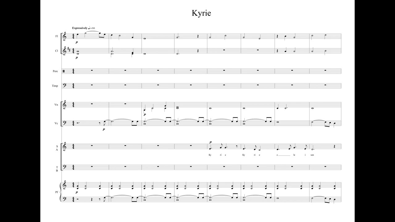 Kyrie l Church Arrangement