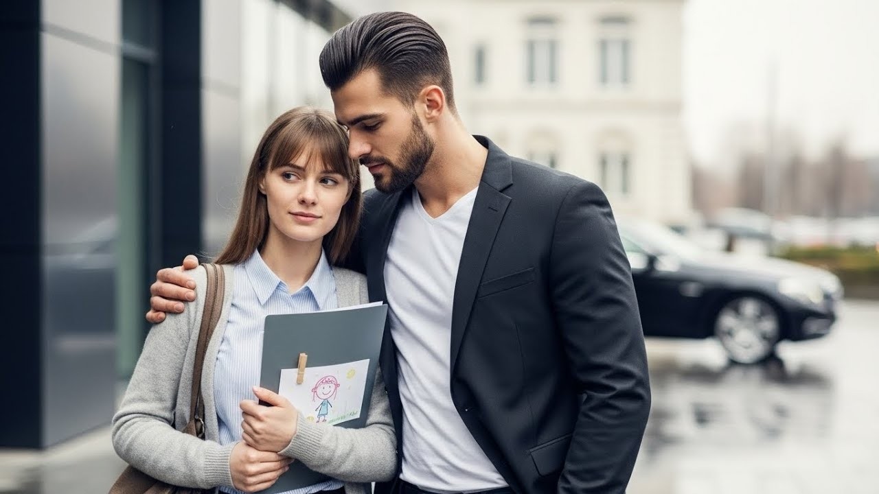 Single Mom Helped a Billionaire in the Rain — The Next Day, He Helped Her Save Her Job