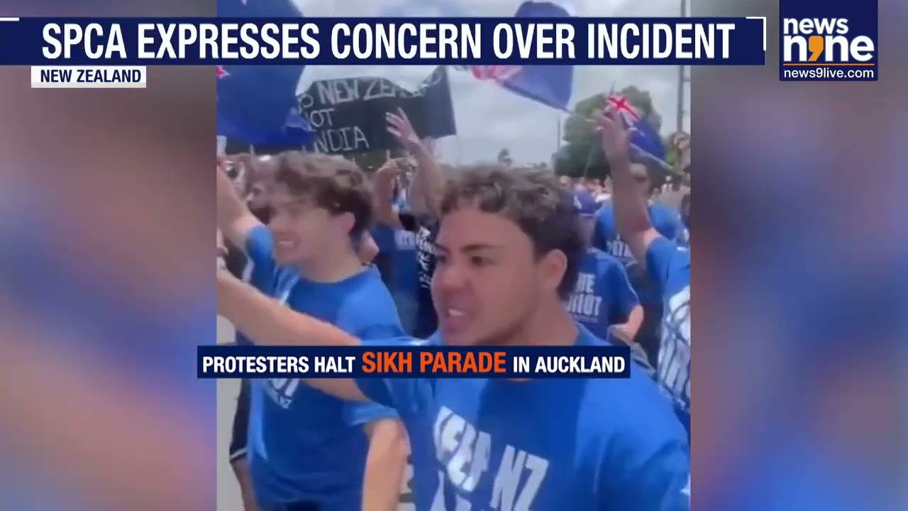 Sikh Religious Procession Halted in New Zealand After Protest by Right-Wing Group