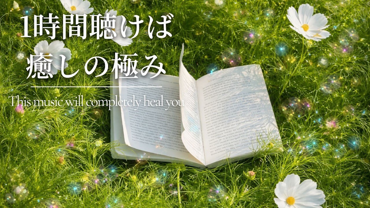 作業用BGM | 集中力アップ・静かなピアノで読書＆勉強 1時間