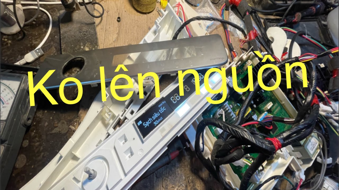 Lỗi truyền kiếp của dòng máy giặt Sam sung Al, (Ko lên nguồn). Nhưng Ko phải do lỗi phần nguồn