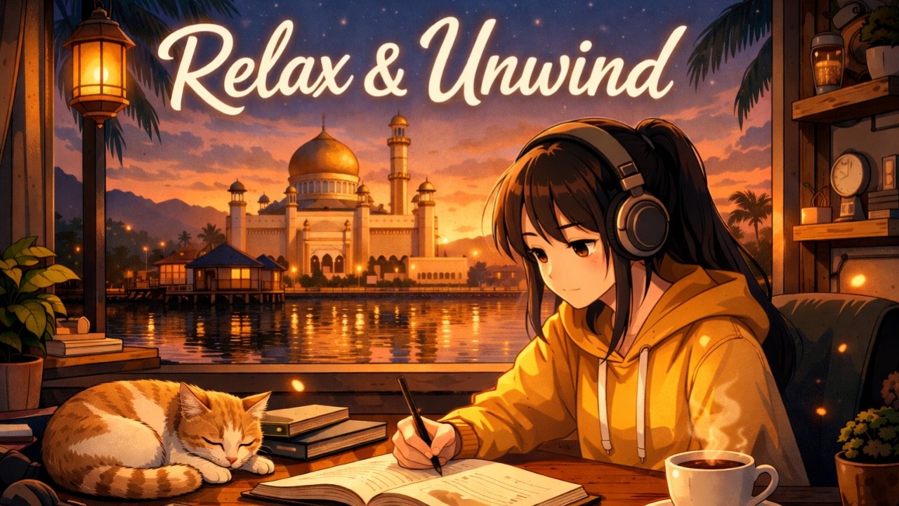 Relax Unwind | 1 Hour Lofi Chill Music for Studying, Working & Relaxing
