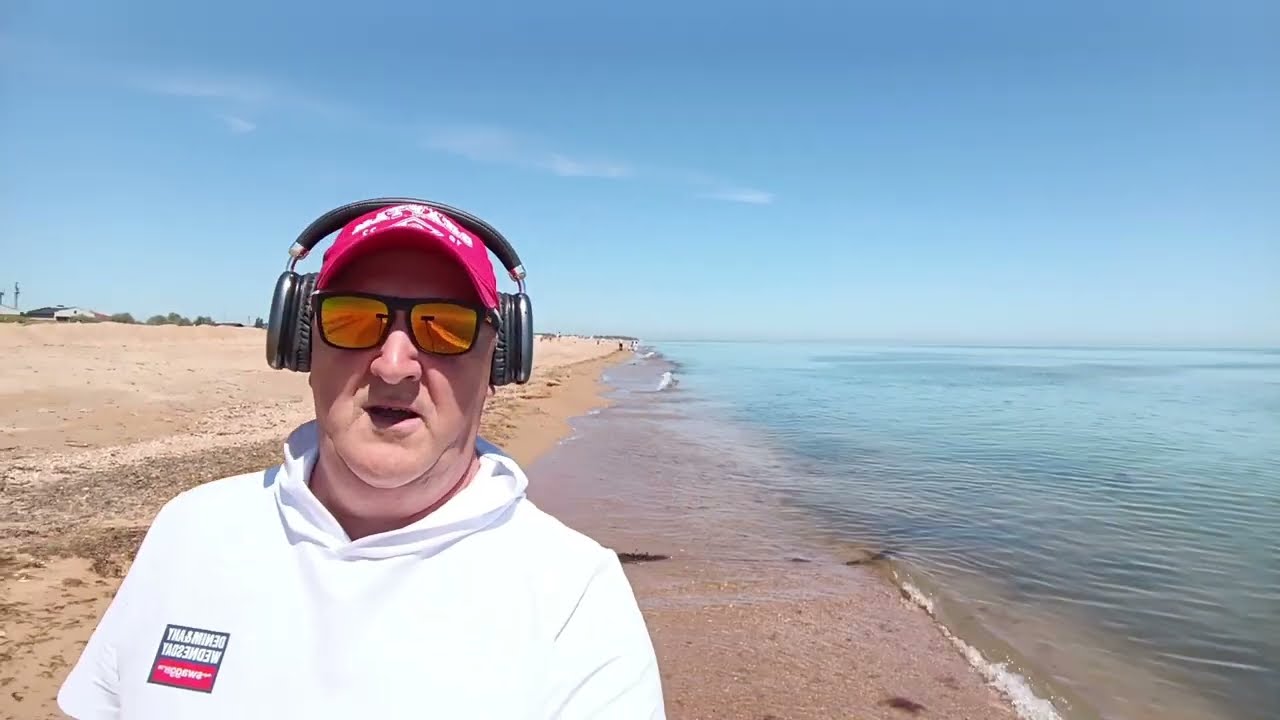 Обзор пляжа и моря в Благовещенской