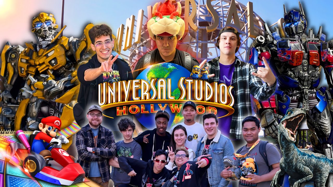 WE TOOK OVER UNIVERSAL STUDIOS HOLLYWOOD 🌎🔥! Ft. Primes Do Party! (TFCon LA 2025) #transformers