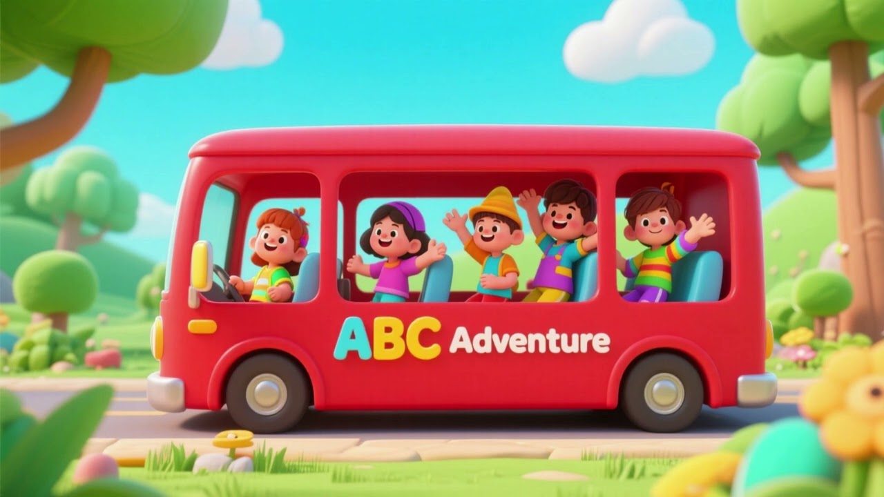 Red Bus ABC Adventure – Fun Alphabet Kids Song