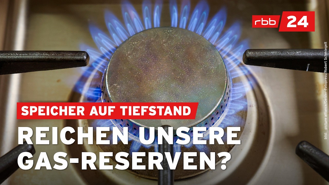 Nationaler Gasspeicher - Heizen auf Reserve