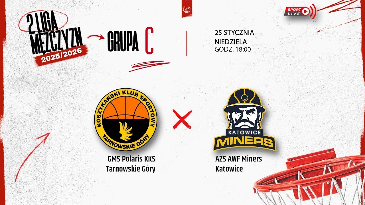 GMS Polaris KKS Tarnowskie Góry - AZS AWF Miners Katowice (2 LM)