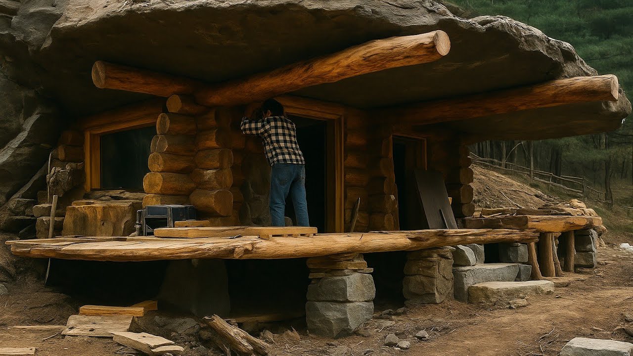 from rock to home. My cave house adventure