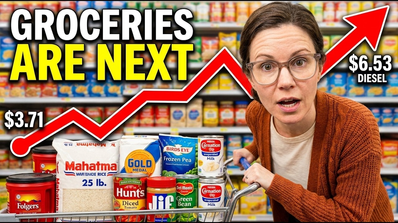 10 Groceries to Stock Up NOW Before Record Diesel Prices Hit the Shelves