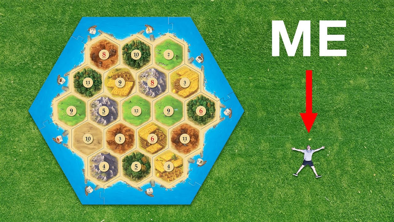 I Built The Worlds Biggest Catan Board!