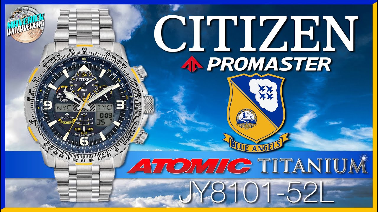 Стоит ли переплачивать? | Распаковка и обзор Citizen Promaster Blue Angels Skyhawk A-T Titanium J...