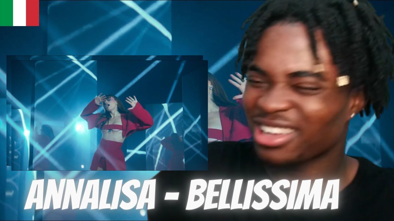 Annalisa - Bellissima (Official Video) | Italian Song (Reaction) #Annalisa #italy #bellissima