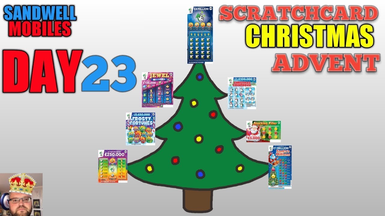 Sandwell mobiles Scratchcard Christmas  day 23 live