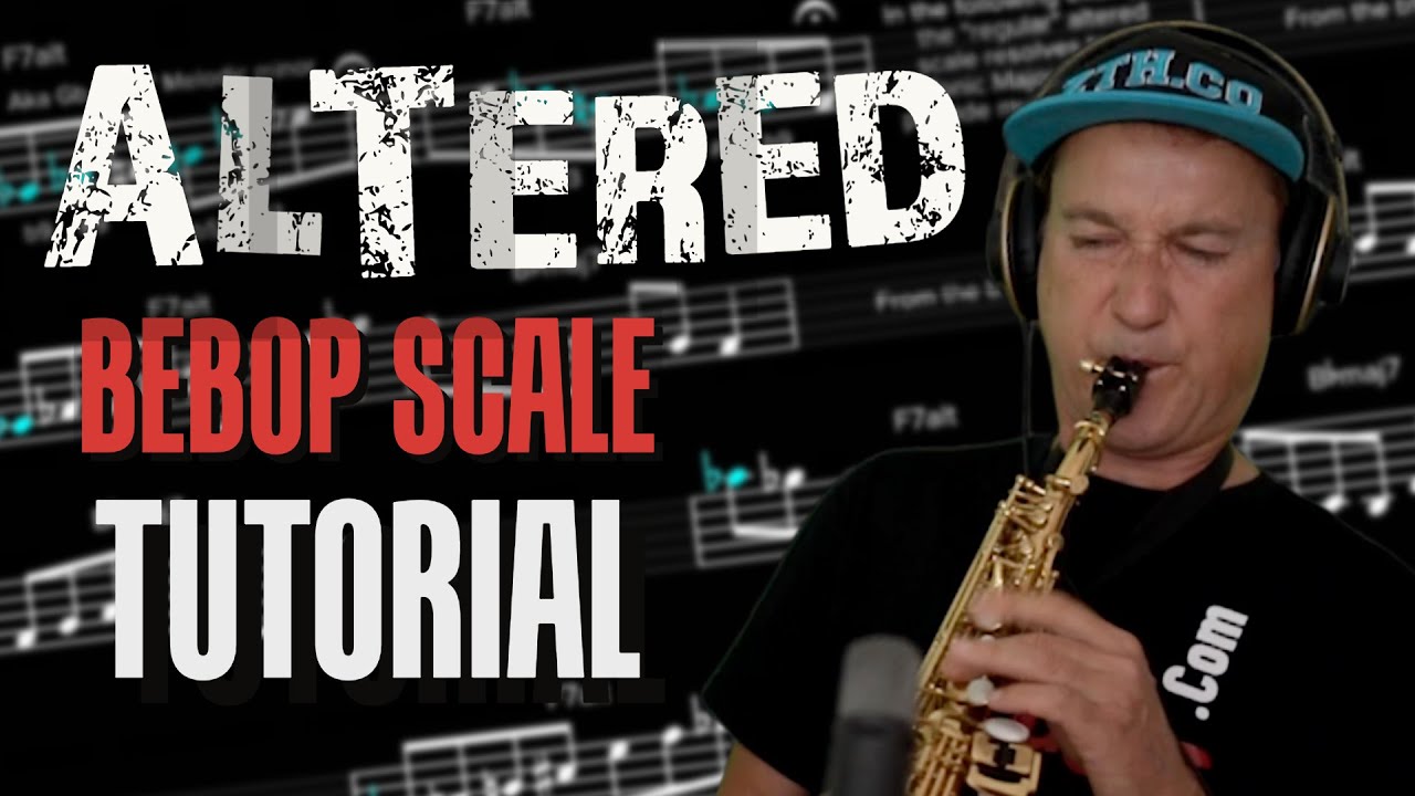 Altered + Altered Bebop scale tutorial