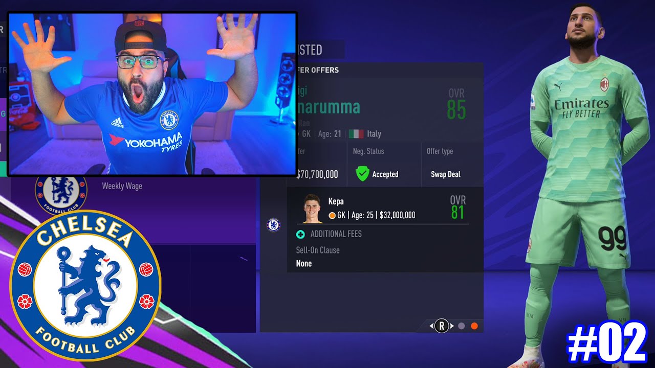 LETS GO!!! WE SIGNED THE BEST YOUND GOALKEEPER!! FIFA 21 Career Mode Chelsea #02