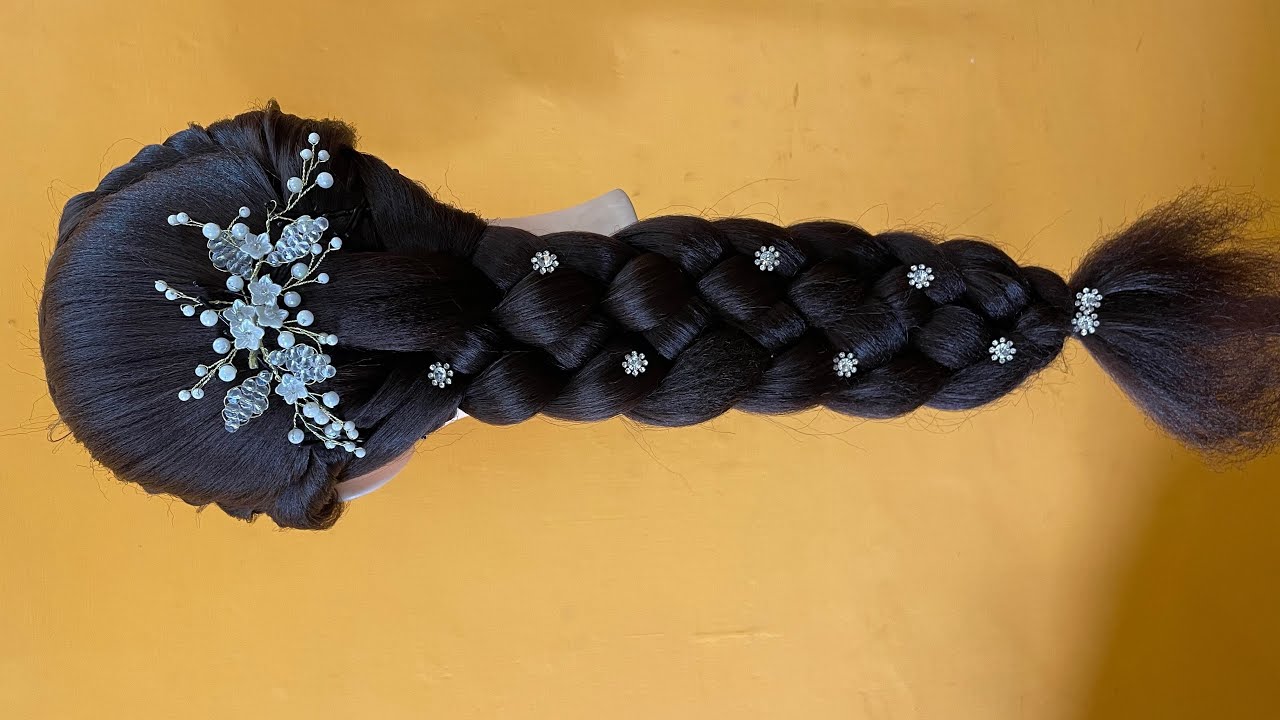 Five strands bride hairstyle….   #artist #hairstylist #hair #hairstyles #makeup#makeover #hairtips