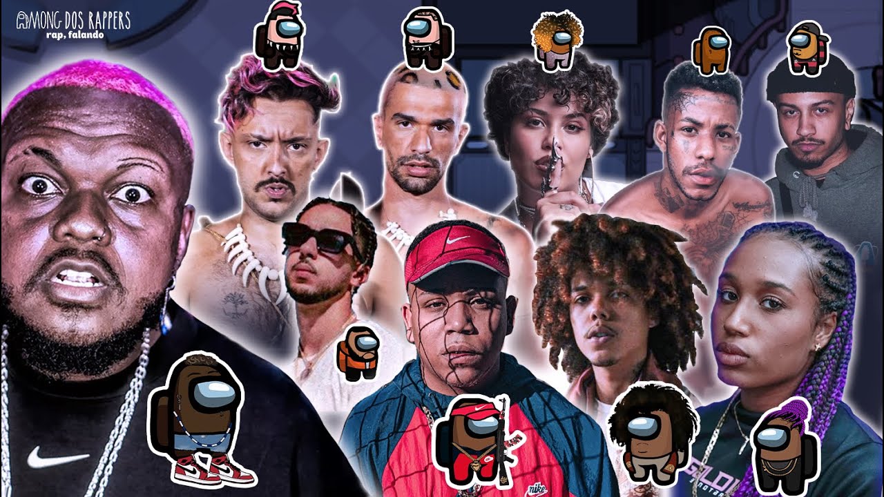 Among dos Rappers com Djonga, Sant, Borges, Oreia, Cristal, Bivolt, Luke e Yan | Melhores Momentos