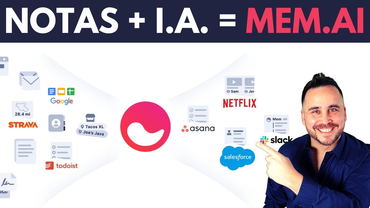 Organiza tus NOTAS, TAREAS y PROYECTOS de manera automática con MEM.AI