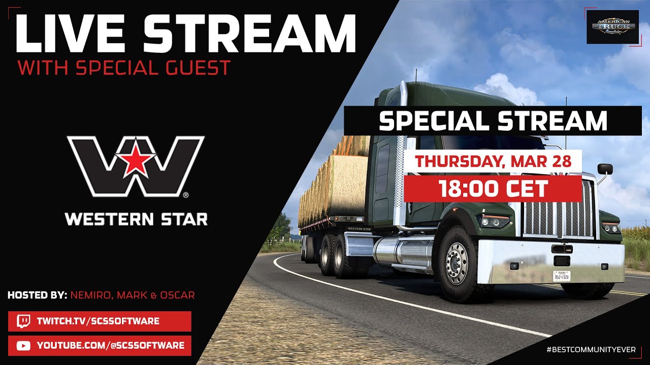 ATS | Special Western Star&reg; Live stream 🚛