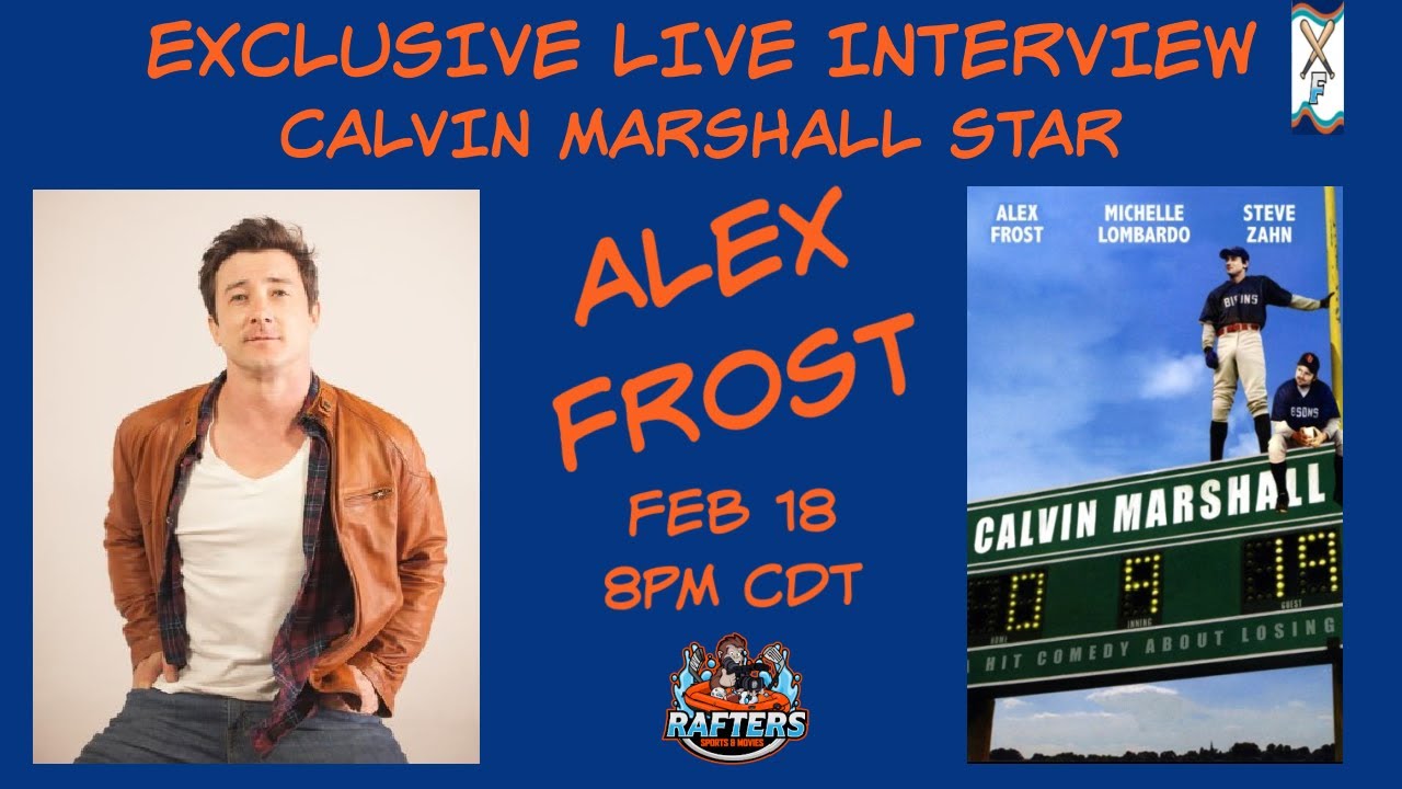 CALVIN MARSHALL STAR ALEX FROST Exclusive LIVE Interview